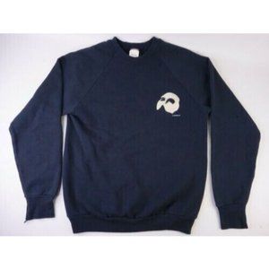 Vintage 1986 Phantom Of The Opera Crewneck Sweatshirt 80s Size Medium M Black